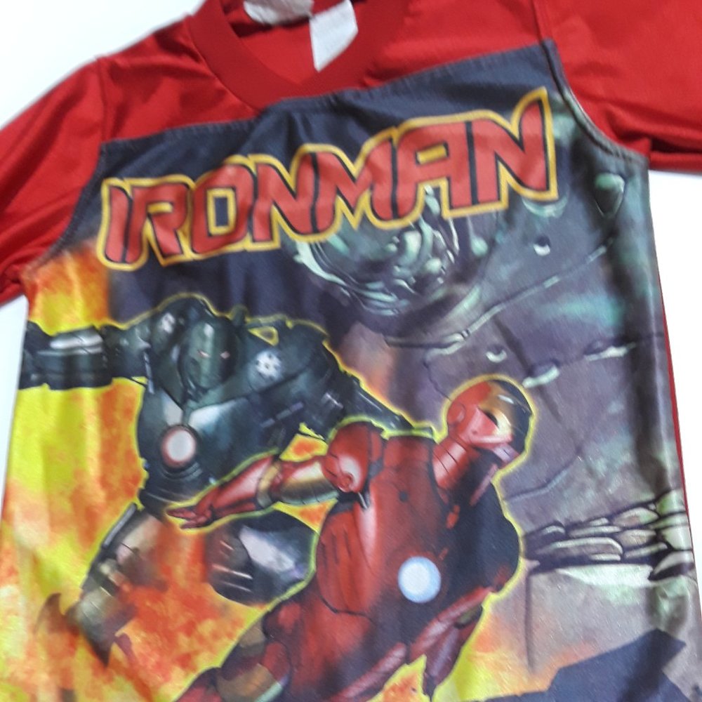 Iron Man Heavy Metal red jersey